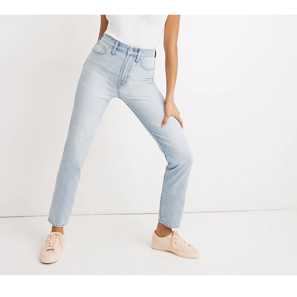 Madewell Curvy Perfect Vintage Jeans in Fitzgerald Wash Sz 32
